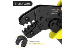 China Spade Bullet Connectors Terminal Pin Crimper Multipurpose Durable supplier