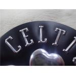 Glossy Silver TPU Heat Transfer Clothing Labels Soft And Flexible
