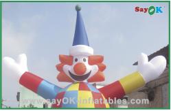 China Dancing Inflatable Advertising Clown Style Arm Flailing Tube Man With 750w Blower supplier