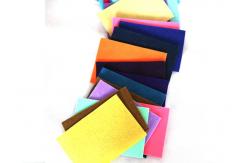 China Customized Colourful Polyester Felt Sheets Or Pad supplier