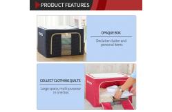 China Durable Practical Linen Storage Bins , ODM Fabric Cube Household Storage Containers supplier