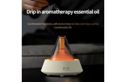 China Aromatherapy Fire Flame Humidifier 12W DC 5V With 80ml Capacity supplier