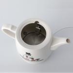 360° Cordless Electric Ceramic Teapot Kettles 0.8L 1350W