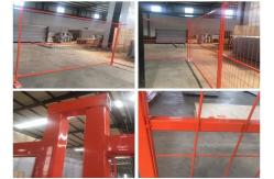 China Canada Standard Temporary Net Fencing Hot Dipped Galvanized Eco Friendly supplier