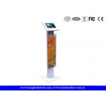 10.1 Inch Floor Stand Tablet Kiosk Mount Rugged Metal For Advertising for sale
