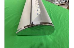 China Advertising Display Stand 80cm/85cmx2m Full Aluminium Retractable Roll Up Banner Stand supplier