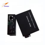 Black Color MM Media Converter SC Connector 2km Transmission Distance for sale