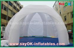 China Multi-Person Inflatable Tent White Advertising PVC Giant Inflatable Exhibition Inflatable Spider Tent supplier