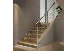 China Space-Efficient Stainless Steel Handrails for Narrow Staircases supplier