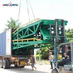 Customized Portable Loading Docks Hydraulic Dock Ramp For Forklift