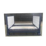 Galvanized Steel Collapsible Pallet Cage Powder Coated Folding Stackable Transport Solution