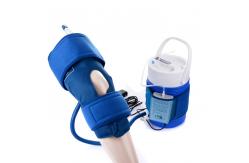 China Detachable Knee Pain Relief Wraps , TPU Knee Brace With Ice Cooler supplier