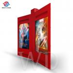 Dual sided Outdoor Digital Signage Wih Smart Temperature Control System Customized Shape for sale