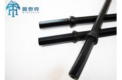 China 7 11 12 Degree Tapered Drill Rod Rock Tools Hexagonal For Quarrying supplier