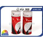 Custom Printing Cardboard Paper Packaging Tube Round Cylinder Gift Box Dampproof for sale
