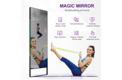 China 65 Inch Lcd Touch Screen Magic Mirror Digital Signage Interactive Wifi Intelligent supplier