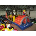 Commercial inflatable obstacle courses construction worker inflatable obstacle courses inflatable builder courses for sale
