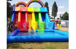 China Commercial Kids Inflatable Water Slide Playground Jumping Bouncer supplier