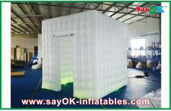 China Inflatable Photo Studio LED Inflatable Photo Booth Enclousre Shell Durable Fire - Proof supplier