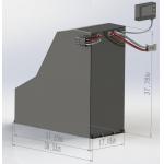 96V 460Ah Lithium Iron Phosphate Battery For Special-Shaped Forklift for sale