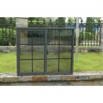 Thermal Insulation Sliding UPVC Windows With Fiberglass Fly Screen And Low Conductivity for sale