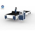 Water Cooling Cnc Metal Fiber Laser Cutting Machine 2000W For Mild Steel / Iron Plate for sale