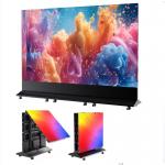 Floor Standing Foldable LED Poster Screen for Advertising P1.538 P1.86 P2 P2.5 P3 for sale
