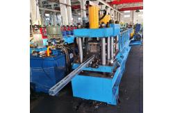 China HR Steel Strut Roll Forming Machine For Door Frame Making supplier