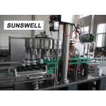 Rinsing Water Recycle Juice Filling Machine For Aluminum Bottle Production Line for sale