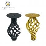 Hollow Shape Modern Sofa Accessories Furniture Legs Bedside Sofa Chair Legs Metal Sofa Legs for sale