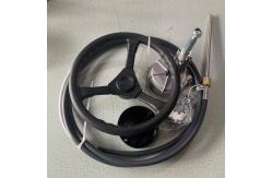 China 20hp 7 pin Polished Remote Outboard Boat Engine Controls For 2 Stroke supplier