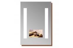 China Customized Led Bathroom Mirror With TV High Brightness Water Resistant supplier
