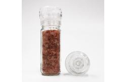 China 135mm 147g 100ml Glass Spice Grinder With Ceramic Cap supplier