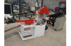 China Double Blade Circular Saw Log Sliding Table Saw CNC Wood Cutting SawMill Machine supplier
