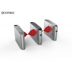 Access Control System Security Optical Pedestrian Barrier Systems With Wide Lanes 900mm for sale