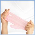 Customized Pink Synthetic Nitrile Gloves Disposable Gloves For Food Handling for sale