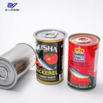 D53*88mm Seamless Tin Containers 50gsm Tin Can For Food Packaging for sale