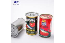 China D53*88mm Seamless Tin Containers 50gsm Tin Can For Food Packaging supplier