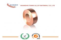 China Copper Metal Sheet 0.1mm * 56mm Pure Copper Foil Climate-hardiness supplier