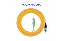 China FC Connector PVC fiber patch cables Single Mode OS2 Pigtail supplier