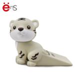 ENS Cute Animal Door Stops Tiger Shape OEM ODM Eco PVC Material for sale