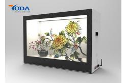 China Touch Screen Transparent LCD Showcase Display , Ultra Thin LCD Transparent Monitor supplier
