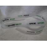 Custom Logo Embossed Rubber Label / PVC Patch For Headwear