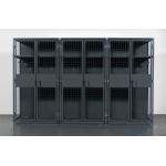 Military , Gym Heavy Duty Storage Locker , Steel Ventilated Wire Mesh Partitions for sale