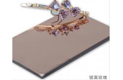 China Fireproof Grade B1/A2 PVDF Aluminum Composite Sheet With 25um-30um Coating Thickness supplier