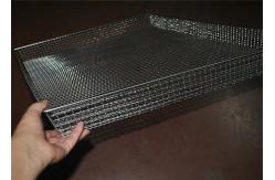 China 2m Rock Square Wire Panels Mining Screen Mesh Mn65 Stainless Steel supplier