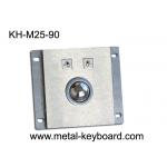 Rugged USB Metal Industrial Trackball Mouse Special Water Proof for sale