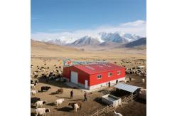 China Industrial Workshop Office Stadium: Durable Blasting Steel Hangar Solution supplier