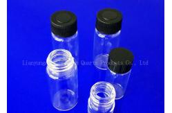 China Transparent Laboratory Reagent Bottle Condenser Reactor Water Cooling Quartz Glass supplier