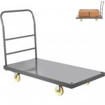 2000lbs Heavy Duty Platform Trolley Q235 Folding Flatbed Cart for sale
